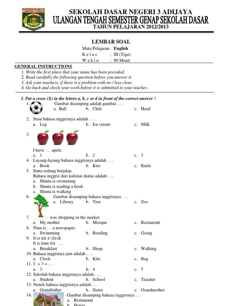 Ternyata Ini Cara Cepat Soal Bahasa Banjar Kelas 2 SD Semester 1, Cek Sekarang! Ternyata Ini Cara Cepat Soal Bahasa Banjar Kelas 2 SD Semester 1, Cek Sekarang!