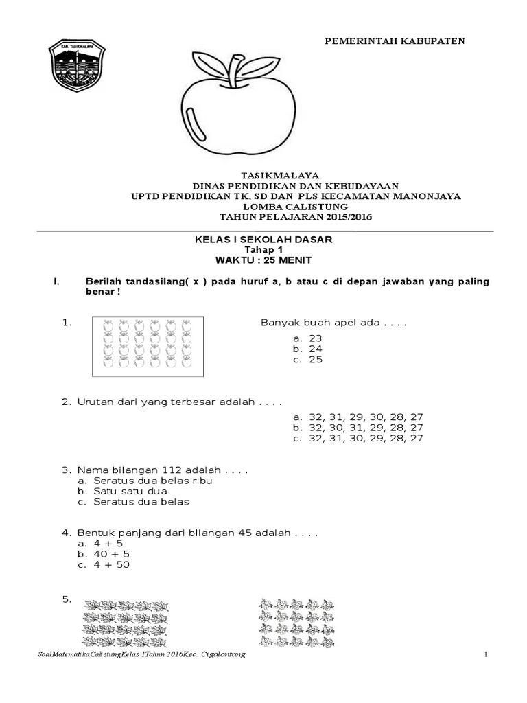 7 Fakta Mengejutkan Soal Calistung SD Kelas 1 Tingkat Kecamatan yang Wajib Orang Tua Tahu 7 Fakta Mengejutkan Soal Calistung SD Kelas 1 Tingkat Kecamatan yang Wajib Orang Tua Tahu