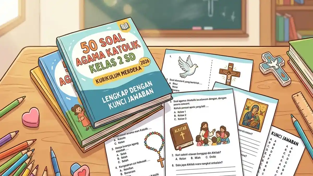 Akhirnya Terungkap! Soal dan Kunci Jawaban Agama Katolik Kelas 10 Semester 1 2026 Akhirnya Terungkap! Soal dan Kunci Jawaban Agama Katolik Kelas 10 Semester 1 2026