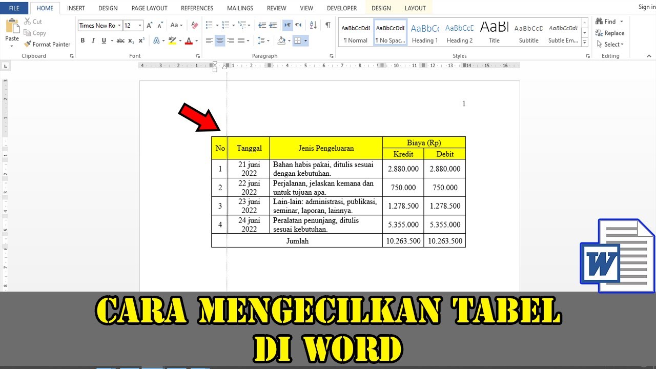 7 Rahasia Cara Mengecilkan Tabel di Word yang Jarang Diketahui Sebelum Terlambat 7 Rahasia Cara Mengecilkan Tabel di Word yang Jarang Diketahui Sebelum Terlambat