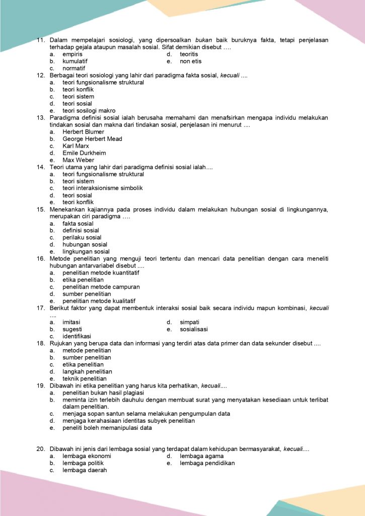Inilah 7 Contoh Soal IPS Kelas 10 Semester 2 yang Wajib Kamu Kuasai Sebelum Terlambat Inilah 7 Contoh Soal IPS Kelas 10 Semester 2 yang Wajib Kamu Kuasai Sebelum Terlambat