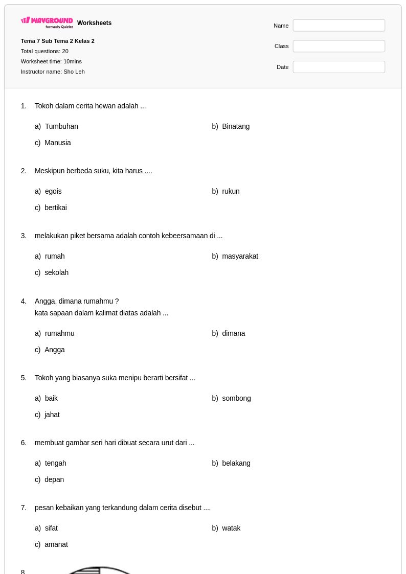 Jadwal Harian Lani Ternyata Simpan Kunci Jawaban Ini, Simak Soal Tema 7 Subtema 2 Kelas 3 yang Sering Muncul Jadwal Harian Lani Ternyata Simpan Kunci Jawaban Ini, Simak Soal Tema 7 Subtema 2 Kelas 3 yang Sering Muncul