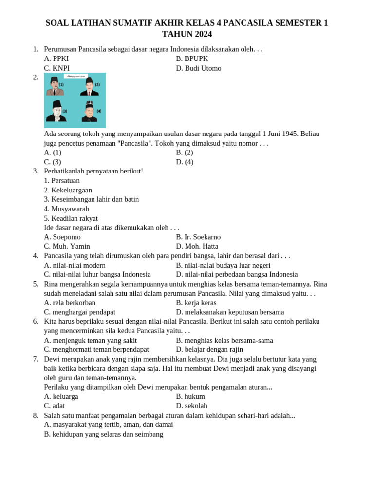 Wajib Tahu Rahasia Soal Bahasa Indonesia Kelas 4 Kurikulum Merdeka Semester 1 Terbaru Wajib Tahu Rahasia Soal Bahasa Indonesia Kelas 4 Kurikulum Merdeka Semester 1 Terbaru
