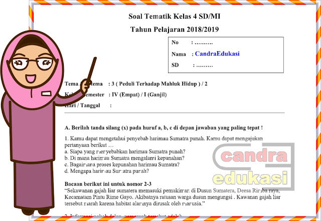 Rahasia Jawaban Soal Tematik Kelas 4 Tema 4 Subtema 3 Pembelajaran 3 Terbukti Akurat