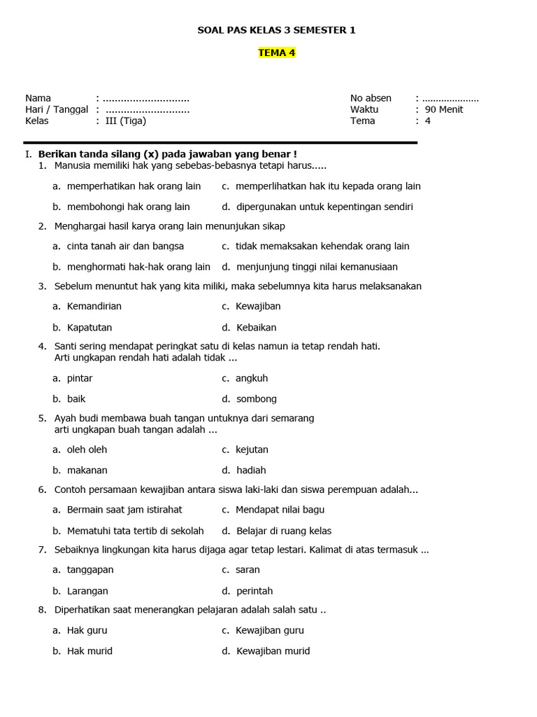 Rahasia Skor Tinggi Kerjakan soal tema 4 sub 1 kelas 3 Agar Anak Cepat Paham Rahasia Skor Tinggi Kerjakan soal tema 4 sub 1 kelas 3 Agar Anak Cepat Paham