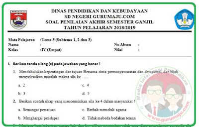 Rahasia Skor Tinggi Pakai Soal Tematik Kelas 4 Tema 5 Subtema 2 Revisi 2017 Terbaru Rahasia Skor Tinggi Pakai Soal Tematik Kelas 4 Tema 5 Subtema 2 Revisi 2017 Terbaru