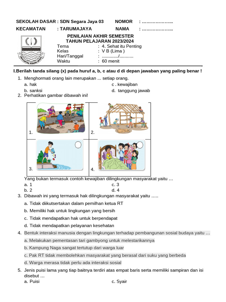 Rahasia Sukses Jawab Soal Tema 4 Kelas 5 Subtema 3 Bimbel Brilian Ternyata Mudah Sekali